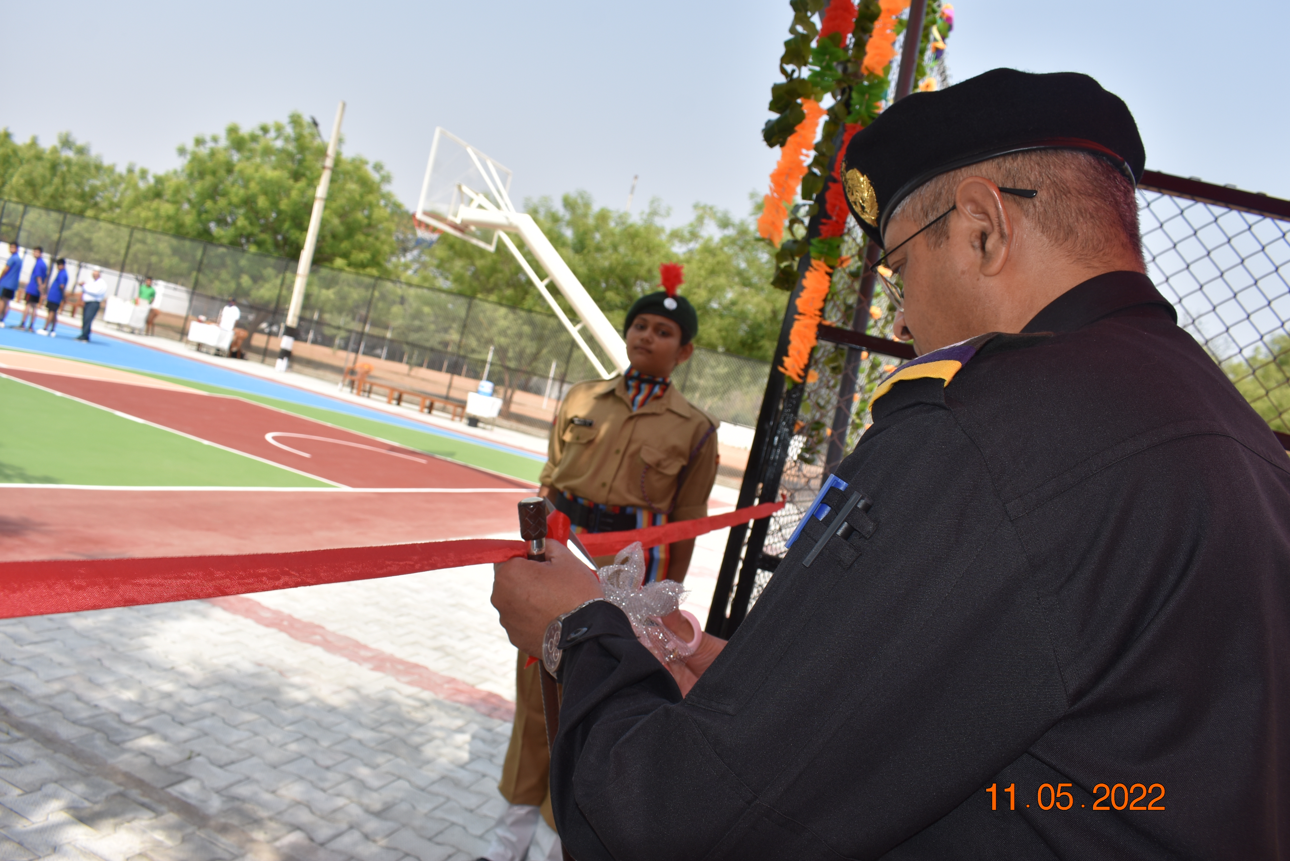 Inauguration of Synthetic Basketball Court